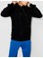 Metal Plaka Logolu Pamuklu Kapüşonlu Fermuarlı Sweatshirt 2