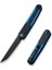 Kwaiq Milled G10 Blue & Black Çakı 2