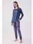 Pierre Cardin Ikili Pijama Takım Mor - Süprem - 2li Takım 1