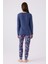 Pierre Cardin Ikili Pijama Takım Mor - Süprem - 2li Takım 4