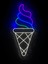 Dondurma Neon Led Tabela(70x30cm) 2