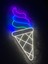 Dondurma Neon Led Tabela(70x30cm) 3