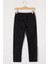 Siyah Beli Lastikli Basic Çocuk Okul Pantolonu 19167 4