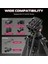 Mt-81 Alüminyum 360° Ball Head Kafa Video Tripod 4