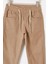 Krem Beli Lastikli Basic Çocuk Okul Pantolonu 19168 3