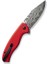 Stormhowl Aluminum Milled Red Damascus Çakı 3