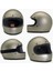 Motosiklet Retro Kask Harley Cafe Racer Vespa Modüler ve Anti Uv Gözlüklü Motor Kaskı Gray 2