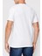 Erkek Guess Logolu T-Shirt - Beyaz 2