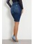 Kadın Guess Denim Midi Etek - Mavi 3