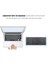 Concord Range Hs 7" Uyumlu Kablosuz Bluetooth Touchpad'li Şarj Edilebilir Katlanabilir Klavye 2