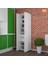 Çok Amaçlı Dolap Mutfak Dolabı Banyo Dolabı Çocuk Odası Dolabı 8 Raflı Dolap 4