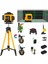 Yatay ve Dikey 12 Köşe 360 Derece Artı Lazer Terazi + 1.5 mt Tripod Ayak Kumandalı Mıknatıslı Yeşil Çizgi 40 mt Menzil 1