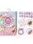 Unicorn Figürlü Stickerlı Toka & Bilezikli Kendinden Yapışkanlı Dazzle Nails Takma Tırnak Seti 2