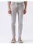 Normal Bel Normal Paça Slim Fit Gri Erkek Denim Pantolon Cedar 4