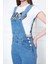 Kadın Denim Salopet Kot Tulum 5
