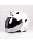 Kask SW-733 Yarım Aynalı Camlı Beyaz 3