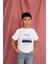 Erkek Çocuk Pamuk Lacivert Karavan Baskılı Kısa Kol Tshirt 3