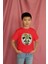 Erkek Çocuk Pamuk Panda Baskılı Kısa Kol Tshirt 3
