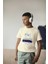 Erkek Çocuk Pamuk Lacivert Karavan Baskılı Kısa Kol Tshirt 1