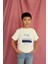 Erkek Çocuk Pamuk Lacivert Karavan Baskılı Kısa Kol Tshirt 3