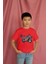 Erkek Çocuk Pamuk Racer Motorsiklet Baskılı Kısa Kol Tshirt 3