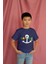 Erkek Çocuk Pamuk Sailing Baskılı Kısa Kol Tshirt 3