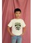Erkek Çocuk Pamuk Panda Baskılı Kısa Kol Tshirt 3