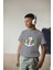 Erkek Çocuk %100 Pamuk Premium Sailing Baskılı Kısa Kol Tshirt 1