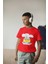 Erkek Çocuk Pamuk Sarı Araba Baskılı Kısa Kol Tshirt 1