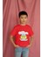 Erkek Çocuk Pamuk Sarı Araba Baskılı Kısa Kol Tshirt 3