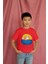 Erkek Çocuk Pamuk Sunset Baskılı Kısa Kol Tshirt 3