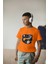 Erkek Çocuk Pamuk Space Baskılı Kısa Kol Tshirt 1