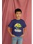 Erkek Çocuk Pamuk Surf Baskılı Kısa Kol Tshirt 3
