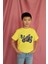 Erkek Çocuk Pamuk Racer Motorsiklet Baskılı Kısa Kol Tshirt 3