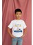 Erkek Çocuk Pamuk Lighthouse Baskılı Kısa Kol Tshirt 3