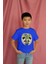 Erkek Çocuk Pamuk Panda Baskılı Kısa Kol Tshirt 3