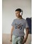 Erkek Çocuk Pamuk Racer Motorsiklet Baskılı Kısa Kol Tshirt 1