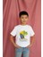 Erkek Çocuk Pamuk Surf Baskılı Kısa Kol Tshirt 3