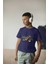 Erkek Çocuk Pamuk Racer Motorsiklet Baskılı Kısa Kol Tshirt 1