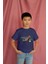 Erkek Çocuk Pamuk Racer Motorsiklet Baskılı Kısa Kol Tshirt 3