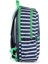 Benetton Okul Çanta 03745 Lacivert-Beyaz 4