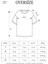 Unisex Bisiklet Yaka Baskılı Double Oversize T-Shirt - Siyah 3
