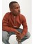 Jorvesterbro Sweat Quarter Zıp Hn NOOS12241777 Kiremit 3