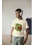 Erkek Çocuk Pamuk Yummy Baskılı Kısa Kol Tshirt 1