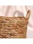 El Yapımı Su Sümbülü Sepet Doğal Dayanıklı ve Çok Amaçlı Saklama Sepeti 30X32CM Oceanpoint 3