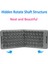 Broleo Smart MT6735 10" Uyumlu Kablosuz Bluetooth Şarj Edilebilir Katlanabilir Taşınabilir Klavye 3