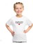 Unisex Çocuk Baskılı T-Shirt - Beyaz 1