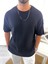T-Shirt Nefes Alabilen Terletmez Bisiklet Yaka Tshirt Oversize Desenli Bol Kesim Tişört 2