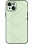 iPhone 14 Kılıf Pu Deri Kaplamalı Pc+Tpu Hibrit Telefon Kılıfı-Yeşil (Yurt Dışından) 1