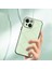 iPhone 14 Kılıf Pu Deri Kaplamalı Pc+Tpu Hibrit Telefon Kılıfı-Yeşil (Yurt Dışından) 2